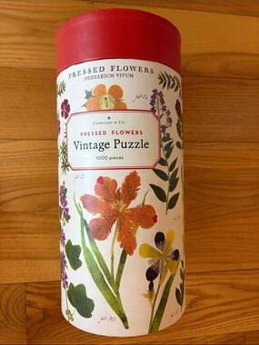 Cavallini & Co. Pressed Flowers Vintage Puzzle 1000 piece